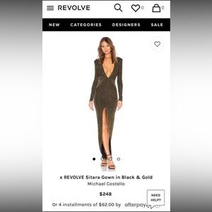 Michael Costello x Revolve Dress.